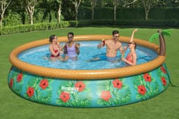 Piscine hors sol Piscine autoportante Fast Set ronde 457 x 84 cm avec filtration Bestway 7