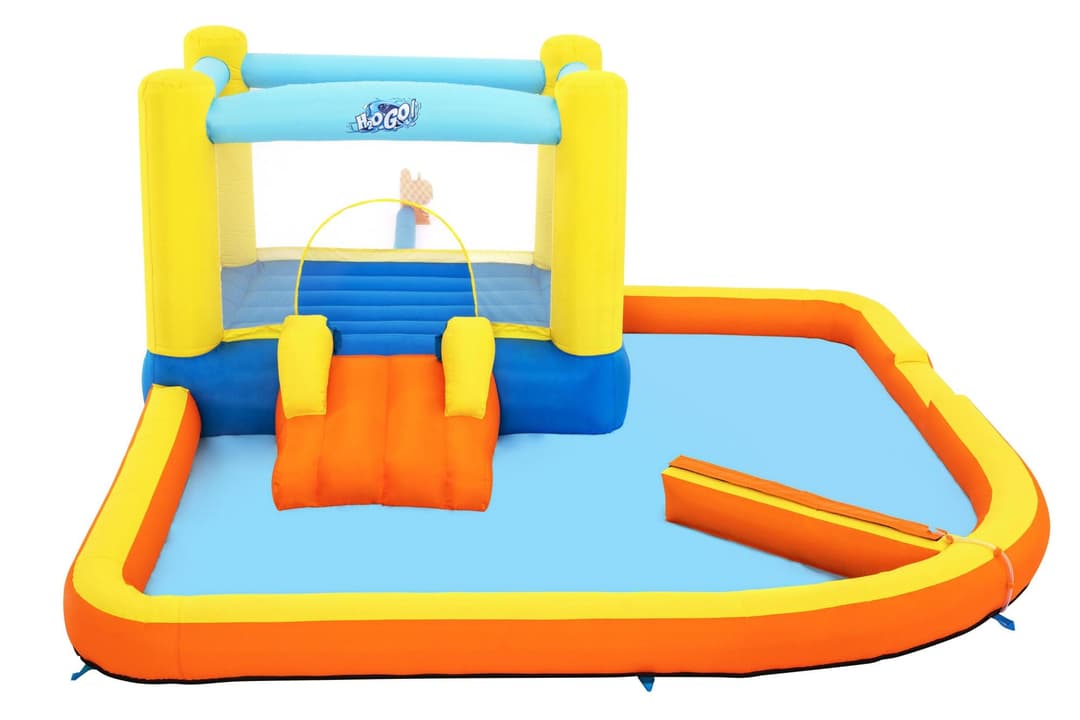 Jeux d'extérieur et trampoline Aire de jeux gonflable avec trampoline et Pataugeoire Beach Bounce 365 x 340 x 152 cm Bestway 3