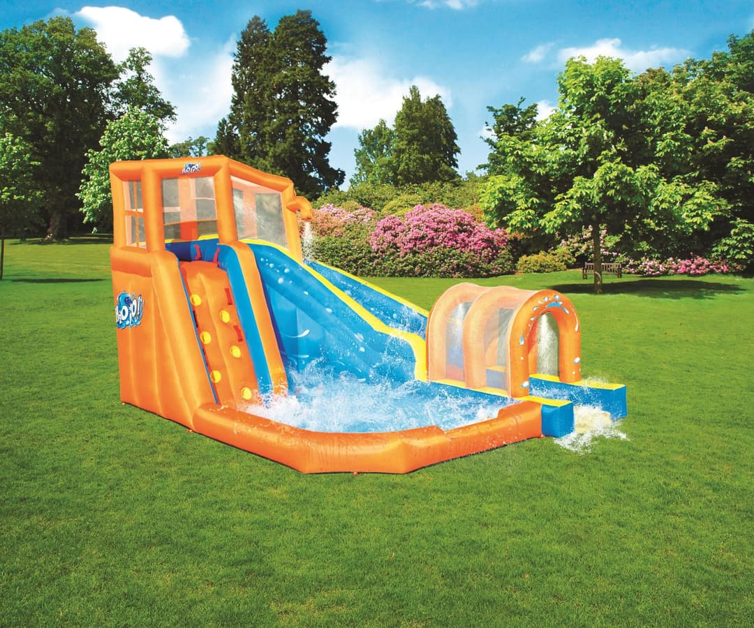 Jeux d'extérieur et trampoline Aire de jeux gonflable Hurricane Tunnel Blast 420 x 320 x 260 cm Bestway 2