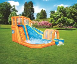 Jeux d'extérieur et trampoline Aire de jeux gonflable Hurricane Tunnel Blast 420 x 320 x 260 cm Bestway 2