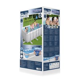 Piscine hors sol Piscine hors sol rectangle 412 x 201 x 122 cm Steel Pro Max Bestway 8