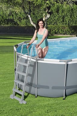 Piscine hors sol Piscine hors sol ovale Power Steel 549 x 274 x 122cm avec accessoires Bestway 6