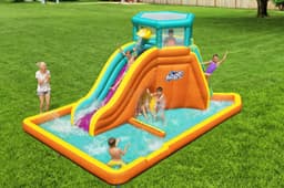 Jeux d'extérieur et trampoline Aire de jeux gonflable Tower 565 x 373 x 265 cm Bestway 3