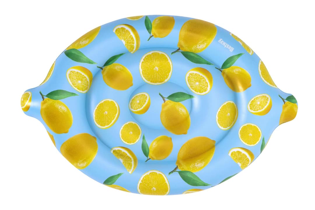 Jeux d'extérieur et trampoline Ile gonflable parfumée citron Scentsational™ Lemon 176 x 123 cm Bestway 4