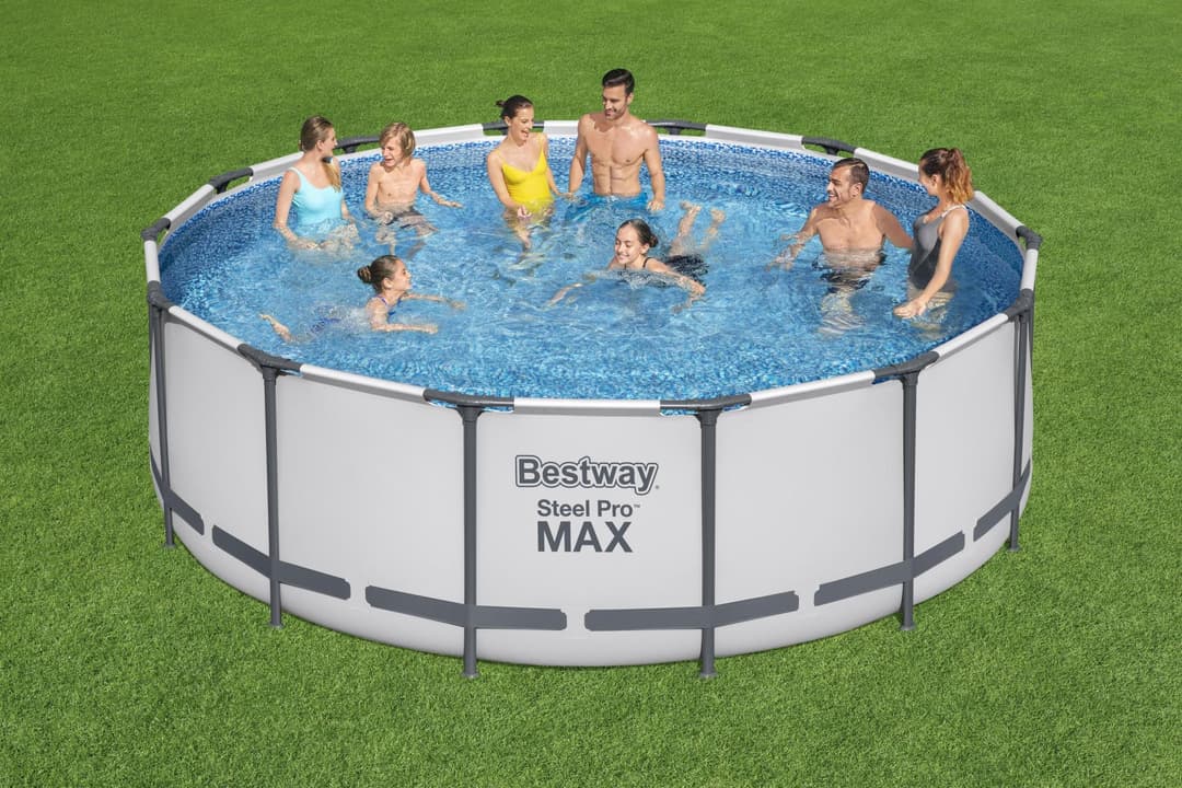 Piscine hors sol Piscine hors sol ronde Steel Pro Max 427 x 122 cm Bestway 2