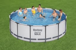 Piscine hors sol Piscine hors sol ronde Steel Pro Max 427 x 122 cm Bestway 2