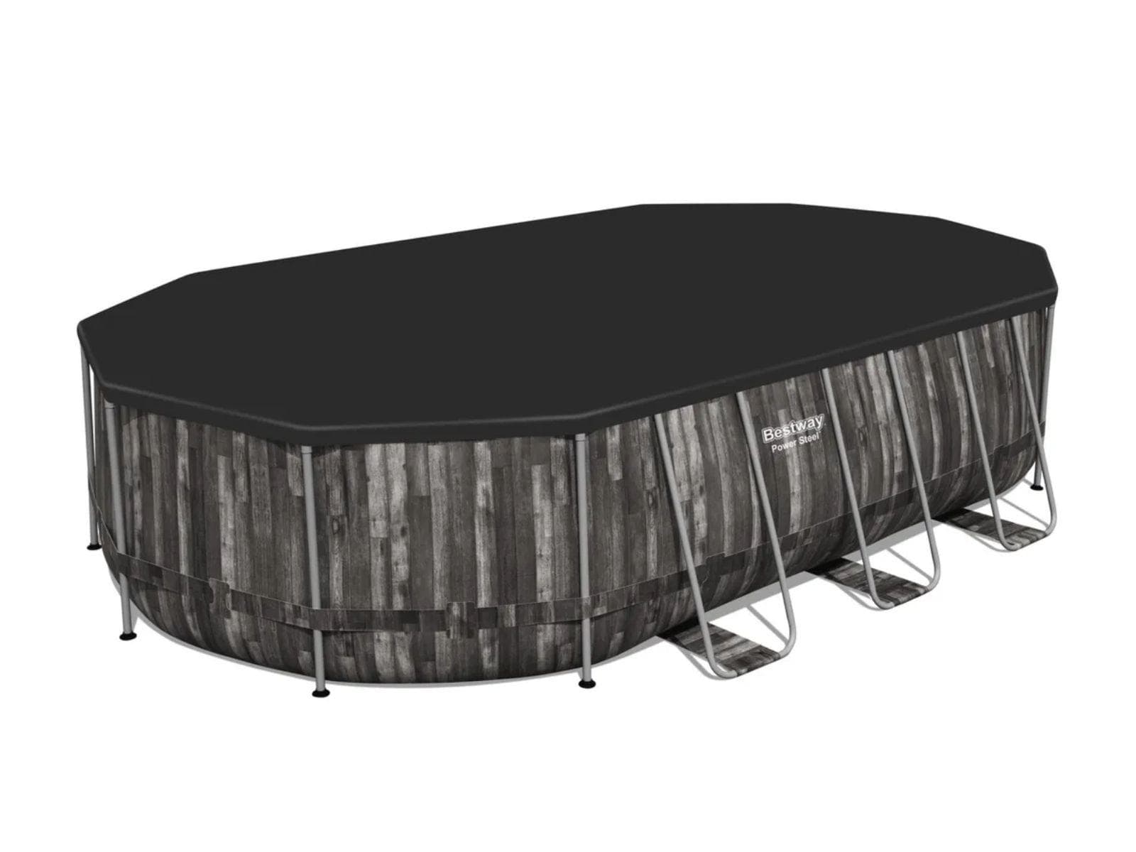 Accessoires Piscine Bâche pour piscine Power Steel ovale 610 x 366 x 122 cm Bestway 1
