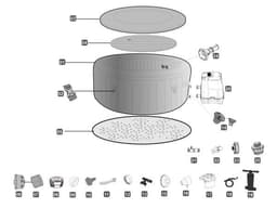 Pièces détachées Spas gonflables Raccord de  circuit d'eau pour pompe Lay-Z-Spa ™ Bestway® Bestway 3