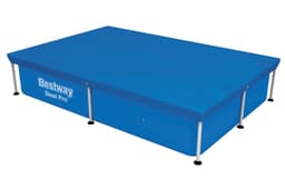 Accessoires Piscine Bâche 4 saisons rectangle 224x154cm pour piscine Steel Pro 221x150cm Bestway 1