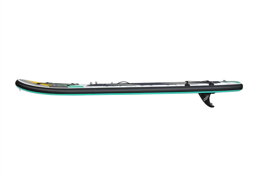 Bateaux, paddle et kayak Paddle SUP gonflable Hydro-Force™ Aqua Wander, 305 x 84 x 12 cm avec pagaie, leash, pompe, 2 ailerons et sac à dos de transport, siège détachable Bestway 5
