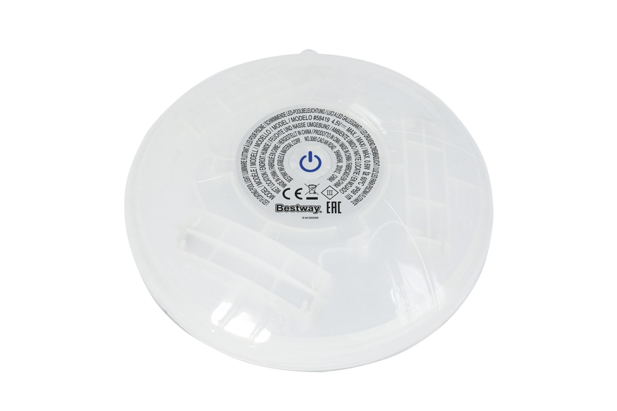 Accessoires Piscine Lumière flottante à LEDS diamètre 14 cm Bestway 1