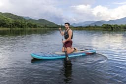 Bateaux, paddle et kayak Paddle gonflable Oceana CompactAir avec pompe intégrée 305 cm Bestway 1