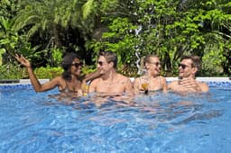 Piscine hors sol Piscine hors sol ronde Steel Pro Max™ 457 x 122 cm avec filtre à cartouche, bâche, échelle Bestway 5