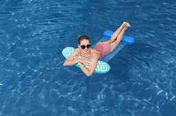 Jeux d'extérieur et trampoline Matelas hamac Comfort Plush™, 145 x 87 cm, 90 kg max, surface imperméable, maillage CoolDown™, structure convertible Bestway 6