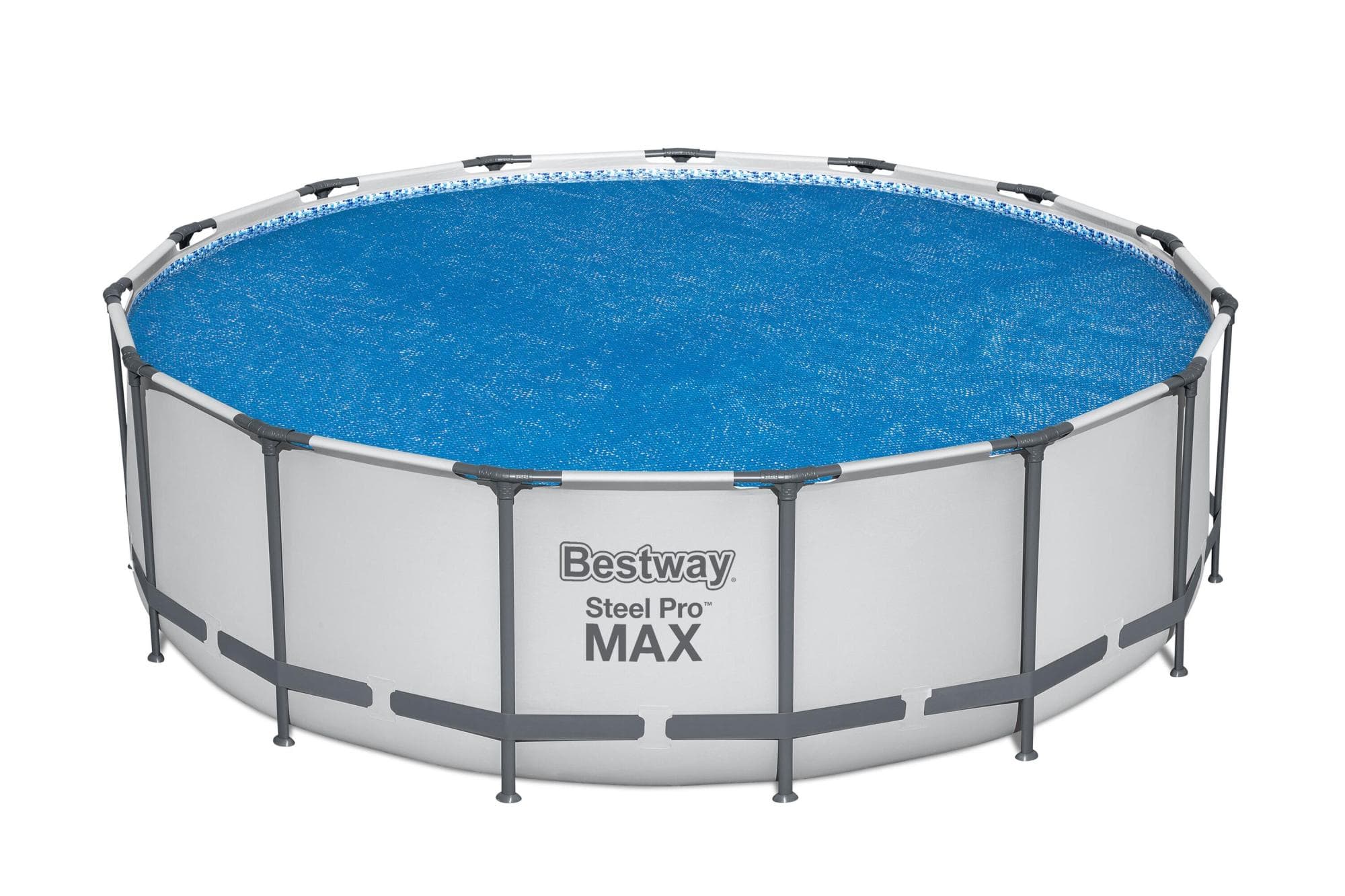 Accessoires Piscine Bâche à bulles ronde Ø 462cm pour piscine hors sol ronde Ø 457 à 488cm Bestway 1