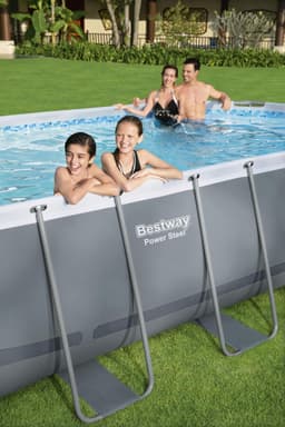 Piscine hors sol Piscine hors sol ovale Power Steel 549 x 274 x 122cm avec accessoires Bestway 4