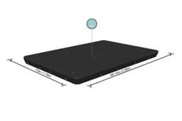 Accessoires Piscine Bâche 4 saisons rectangle 269x179cm pour piscine Power Steel 282x196cm Bestway 2