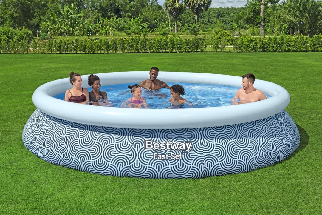 Piscine hors sol Piscine autoportante ronde 396 x 84 cm Fast Set avec pompe Bestway 2