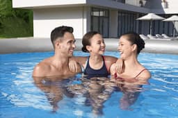 Piscine hors sol Piscine autoportante Fast Set ronde 457 x 122 cm avec accessoires Bestway 8