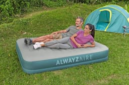 Camping et tente Matelas gonflable 2 places 203x152x36 cm pompe électrique AlwayzAire Bestway 4