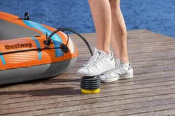 Bateaux, paddle et kayak Bateau gonflable Kondor Elite™ 2000 raft set, 196 x 106 cm, 1 adulte+1enfant, 120kg max, pompe à pied et 2 pagaies Bestway 7