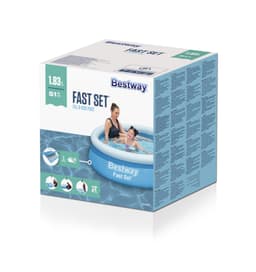 Piscine hors sol Piscine autoportante ronde 183 x 51 cm Fast Set Bestway 6