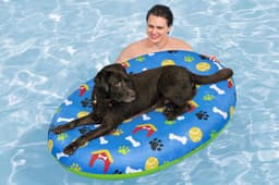 Jeux d'extérieur et trampoline Matelas de piscine pour animal de compagnie Fetchin' Fun Bestway 2