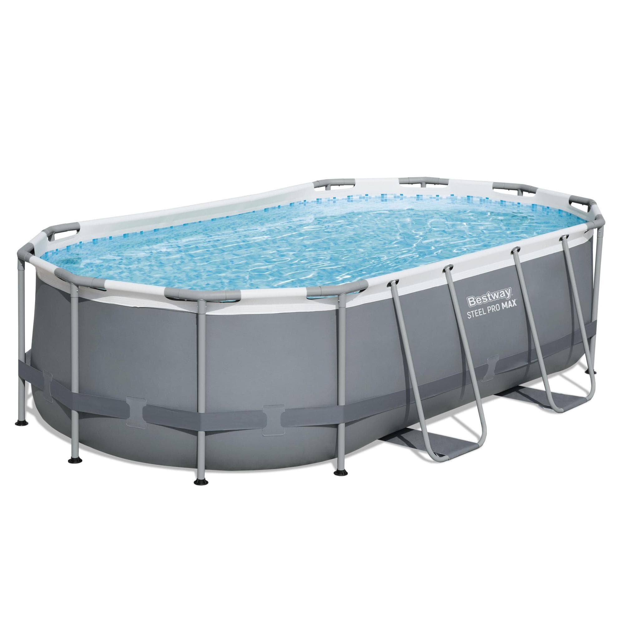 Piscine hors sol Piscine hors sol ovale 427x250x100cm Steel Pro Max sans accessoires Bestway 1