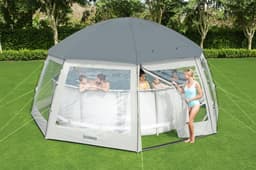 Accessoires Piscine Dôme de protection pour piscine hors sol rondes jusqu'à Ø 4,88m Bestway 2