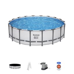 Piscine hors sol Piscine hors sol ronde Steel Pro Max 549 x 132 cm Bestway 2