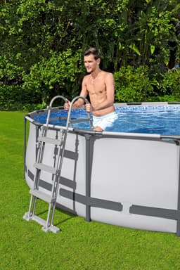 Piscine hors sol Piscine hors sol ronde Steel Pro Max 457 x 107 cm Bestway 5