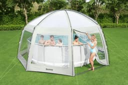 Accessoires Piscine Dôme de protection pour piscine hors sol rondes jusqu'à Ø 4,88m Bestway 3