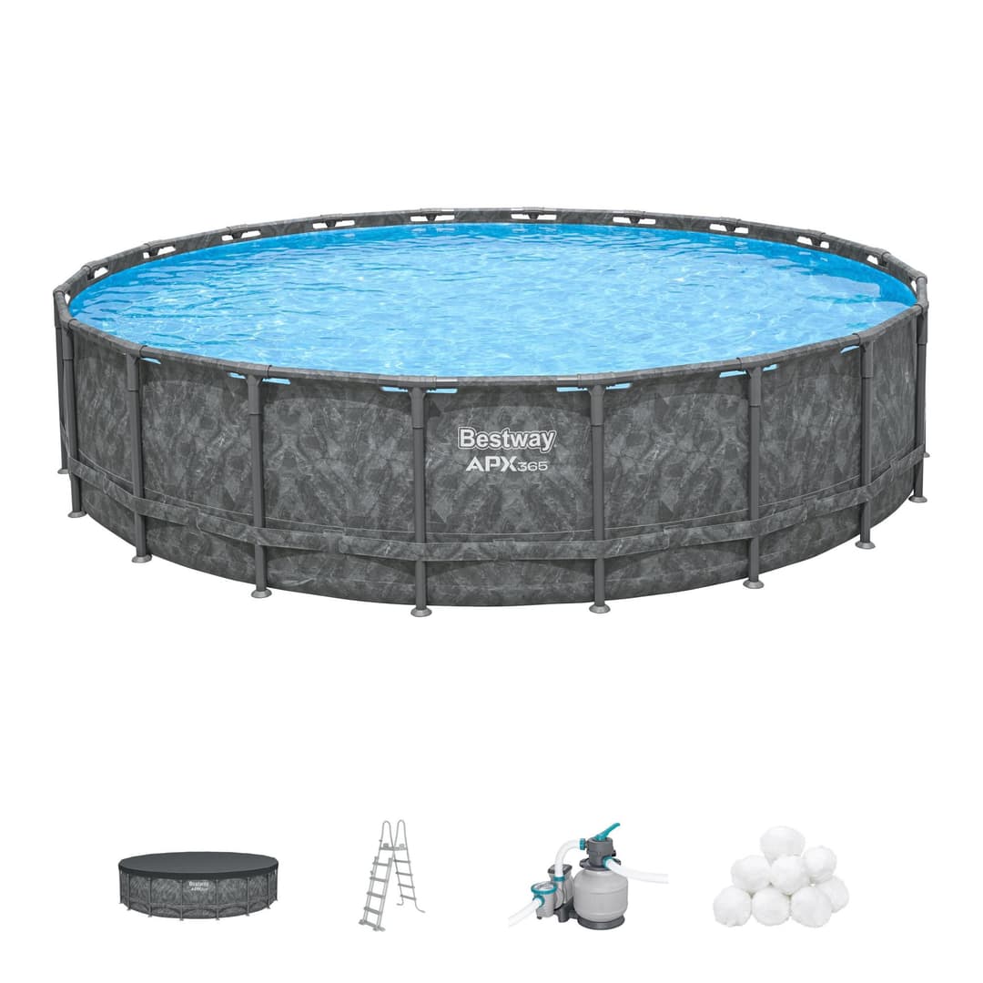 Piscine hors sol Piscine hors sol ronde 610 x 132 cm APX 365 Bestway 3