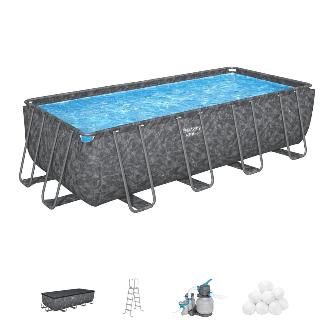 Piscine hors sol Piscine hors sol rectangulaire 549 x 274 x 132 cm APX 365 Bestway 3