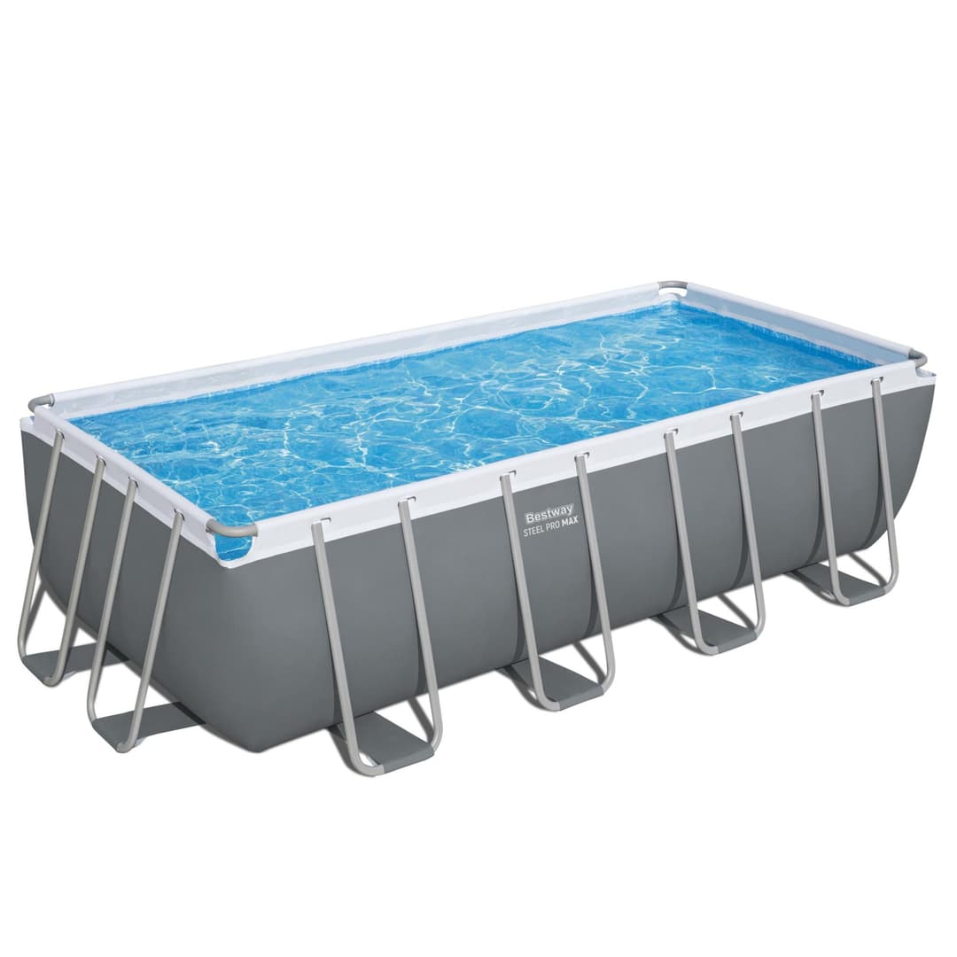 Piscine hors sol Piscine hors sol rectangle 488 x 244 x 122 cm Steel pro Max  Bestway 3