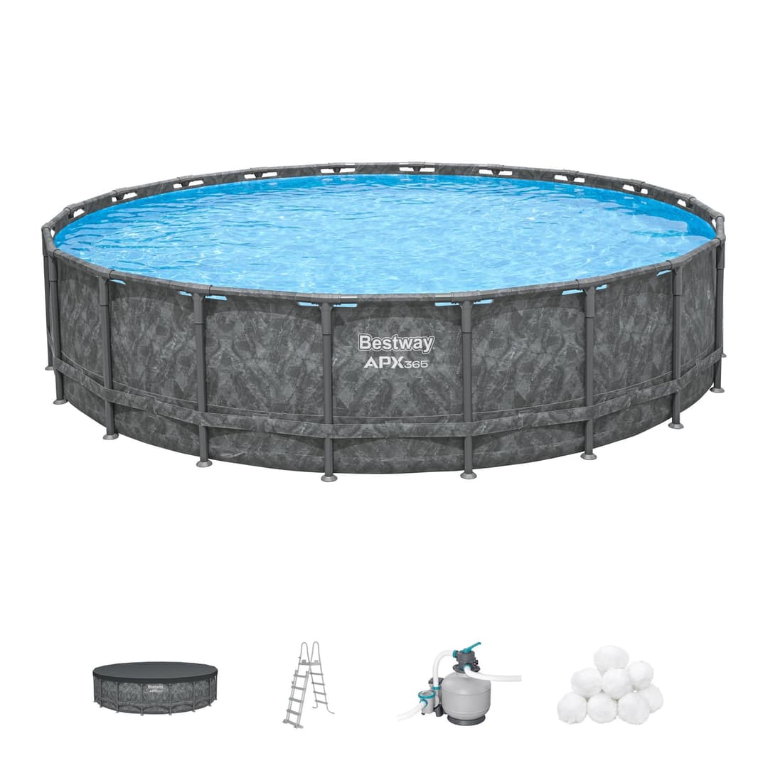 Piscine hors sol Piscine hors sol ronde 671 x 132 cm APX 365 Bestway 3