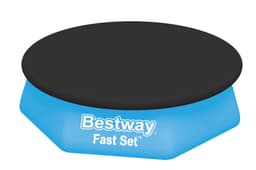 Accessoires Piscine Bâche 4 saisons ronde 240cm pour piscine hors sol Fast Set Ø 244 cm Bestway 1