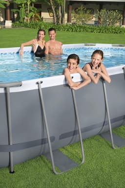 Piscine hors sol Piscine hors sol ovale Power Steel 549 x 274 x 122cm avec accessoires Bestway 5