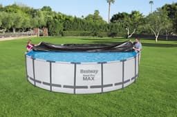 Accessoires Piscine Bâche 4 saisons ronde 555 cm pour piscine hors sol ronde Ø 549 cm Bestway 4