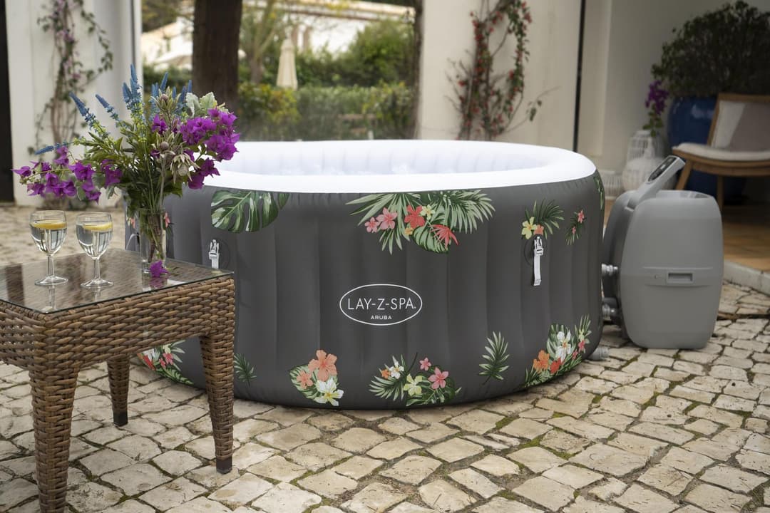 Spa Gonflable Spa gonflable rond Lay-Z-Spa Aruba Airjet 2 - 3 personnes Bestway 3