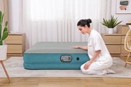 Camping et tente Matelas gonflable 2 places 203x152x36 cm pompe électrique AlwayzAire Bestway 9