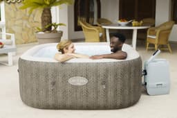 Spa Spa gonflable carré Lay-Z-Spa Cabo Hydrojet 4-6 places Wifi Bestway 5
