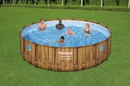 Piscine hors sol Piscine hors-sol sans accessoire Swim Vista ronde 488x488x122cm Bestway 2
