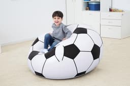 Matelas et mobilier gonflable Fauteuil gonflable ballon de foot Beanless™ Soccer Ball pour enfants Bestway 2