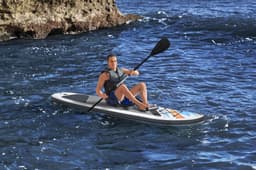 Bateaux, paddle et kayak Paddle SUP White Cap Hydro-Force™ 305 x 84 x 12 cm convertible en kayak avec siège, cale-pieds, pagaie et pompe Bestway 6