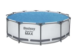 Accessoires Piscine Bâche à bulles ronde 356cm piscine hors sol Ø 366cm ou 396cm Bestway 1