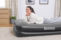 Matelas gonflables Lit gonflable 1 place 191x97x46 cm avec pompe électrique intégrée Bestway 4
