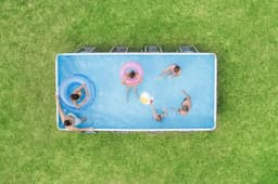 Piscine hors sol Piscine hors sol rectangulaire 488x244x122cm Steel Pro MAX Splashview Bestway 6