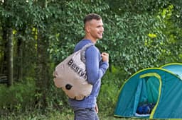 Camping et tente Matelas gonflable camping 2 places 203x152x22cm avec sac de gonflage Bestway 8
