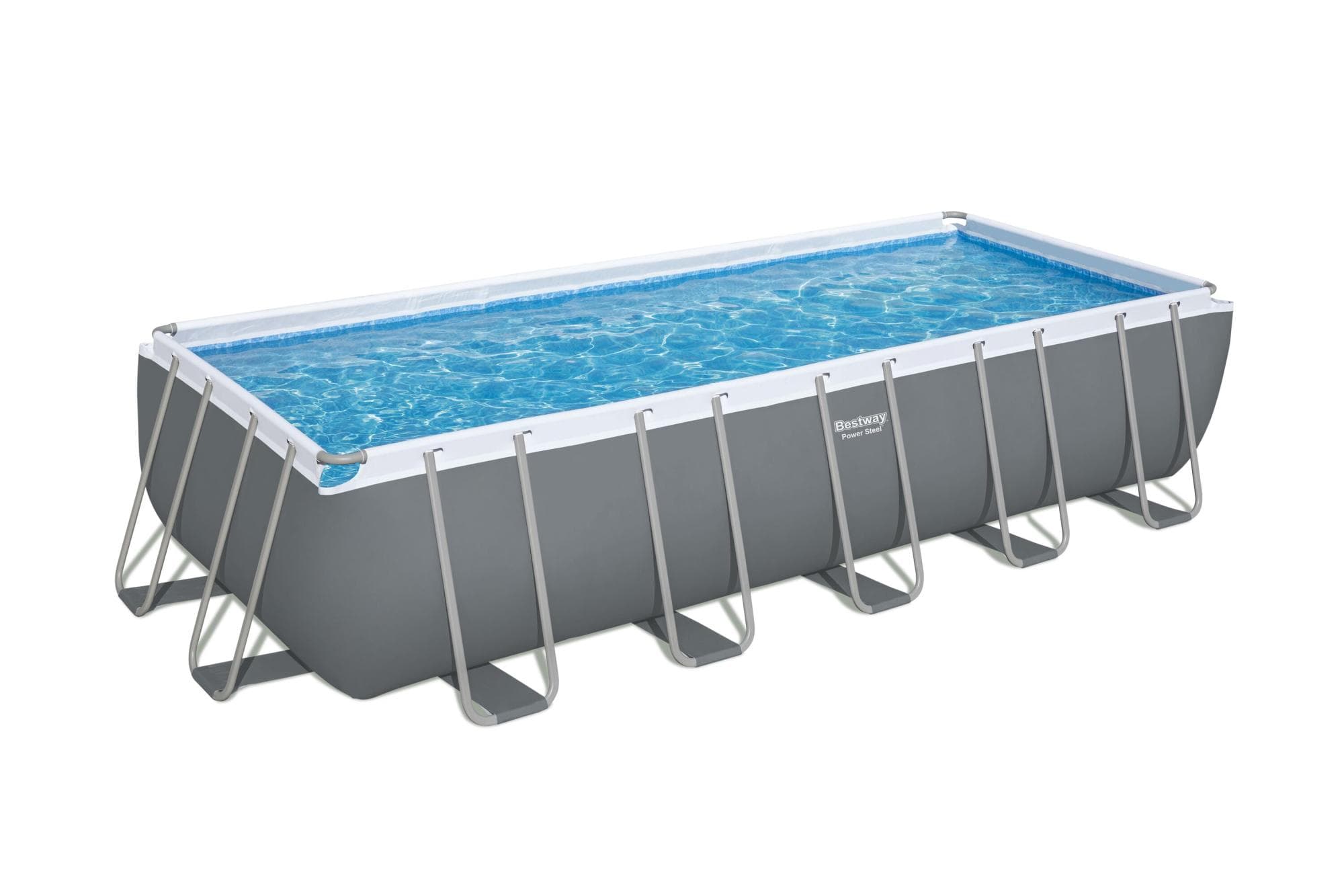 Piscine hors sol Piscine hors-sol sans accessoire Power steel rectangle 640x274x132cm Bestway 1